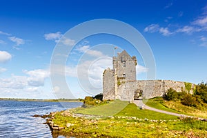Dunguaire Castle tower Ireland traveling travel middle ages photo
