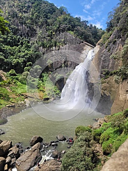 Dunhida Falls Badulla Srilanka