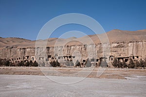 Dunhuang Mogao Grottoes ancient abandoned