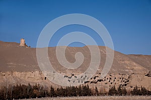 Dunhuang Mogao Grottoes ancient abandoned