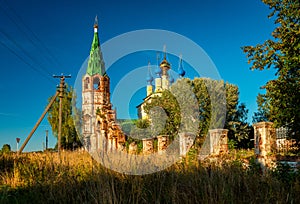 Dunilovo, Russia: View of the Church of the Nativity of the Virgin