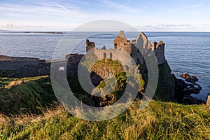 Dunluce Castle Antrim Coast Irish landmark Northern Ireland summer