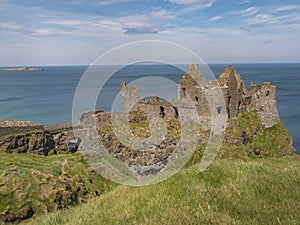 Dunluce Castle in Northern Ireland - a famous movie location