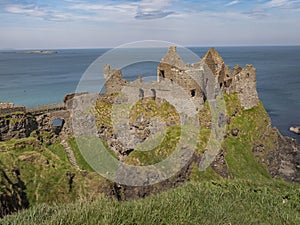 Dunluce Castle in Northern Ireland - a famous movie location