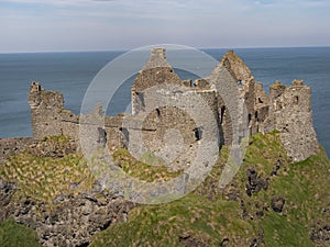 Dunluce Castle in Northern Ireland - a famous movie location