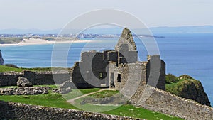 Dunluce Castle in Northern Ireland - a famous movie location