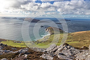 Dunmore head and Blasket islands