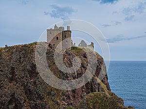 Dunnottar Castle in Aberdeenshire, Scottland