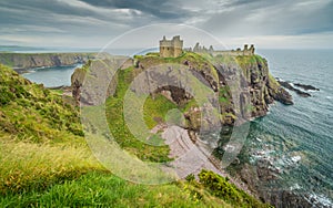 Dunnottar Castle, near Stonehaven, Scotland.