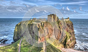 Dunnottar Castle, Stonehaven, Scotland photo