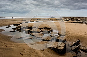 Dunraven Bay at low tide