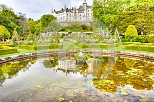 Dunrobin Castle lake