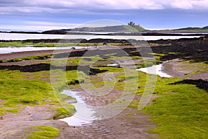 Dunstanburgh Castle from Embleston beach