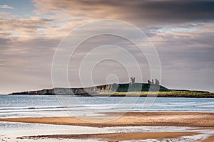 Dunstanburgh Castle from Embleton Bay