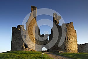 Dunstanburgh Castle gatehouse photo