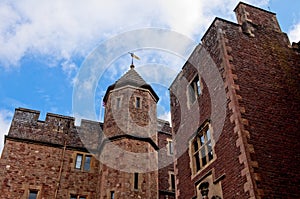 Dunster Castle. Somerset, England, UK