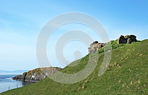 Duntulm Castle Ruins on Isle of Skye