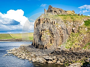 Duntulm castle ruins, Scotland