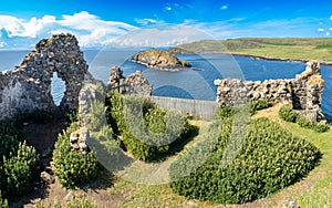 Duntulm castle ruins, Scotland