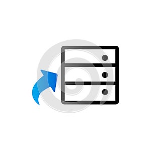 Duo Tone Icon - Database