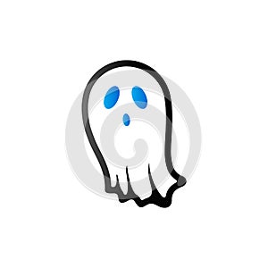 Duo Tone Icon - Halloween ghost