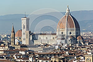 Duomo - Brunelleschi`s Cathedral Dome in Florence