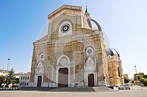 Duomo Cathedral of Cerignola. Puglia. Italy.