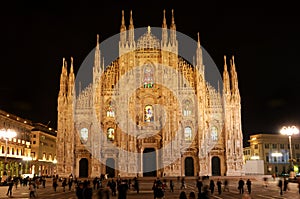 Duomo Cathedral in Milano, Italy