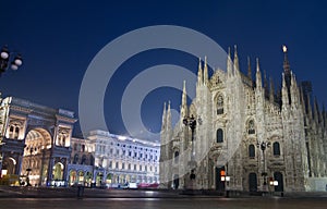 Duomo di Milano and Galleria Vittorio Emanuele photo