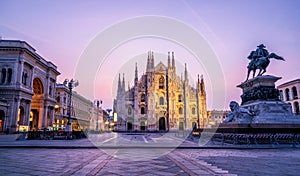 Duomo di Milano (Milan Cathedral) in Milan, Italy photo