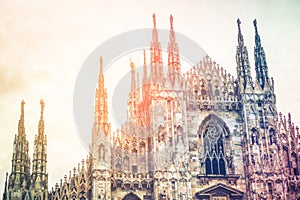 Duomo di Milano (Milan Cathedral) in Milan, Italy