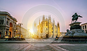 Duomo di Milano (Milan Cathedral) in Milan, Italy