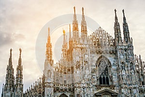 Duomo di Milano (Milan Cathedral) in Milan, Italy