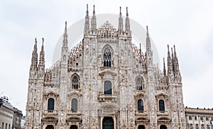 Duomo di Milano, The Milan Cathedral in Milan, Lombardy, Italy