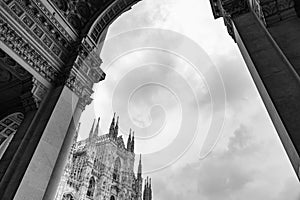 Duomo di Milano, The Milan Cathedral in Milan, Lombardy, Italy