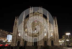Duomo di Milano at night