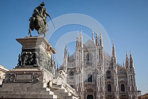 Duomo di Milano, Piazza del Duomo, Milan.