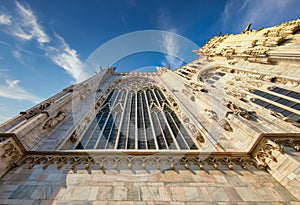 Duomo di Milanoï¼ŒMilan Cathedral is the cathedral church of Milan