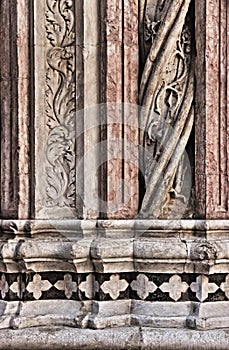 The Duomo di Siena in Tuscany, Italy