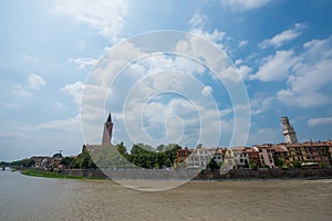 Duomo di Verona and Basilica di Santa Anastasia.