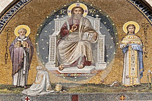 Duomo of Foligno, mosaic