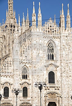 The duomo Milan Italy