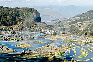 Duoyishu Rice Terraces  Yuanyang  Yunnan Province  China