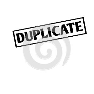 Duplicate TEXT WITH stamp