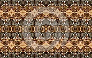 DUPLICATION OF ABSTRACT REPLICATED FACE IN A APTTERN photo