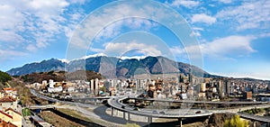 Dupnitsa town, Bulgaria panorama