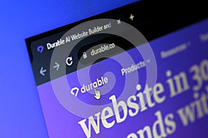 durable ai website builder