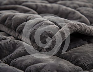The and durable construction of the blanket built to withstand frequent use and washing photo
