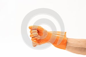 Durable gloves for peeling vegetable and cooking