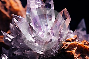 Durable Quartz crystal. Generate Ai